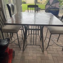 High Top Dining Table 