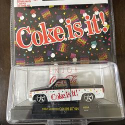 M2 Machines Coca-Cola “Coke Is It!” 1992 Chevrolet C1500 SS 454