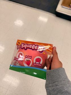 Squeezy Peach Sensory Squeeze Toy