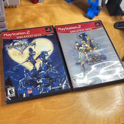 PlayStation 2 / PS2 - Kingdom Hearts 1 And 2 