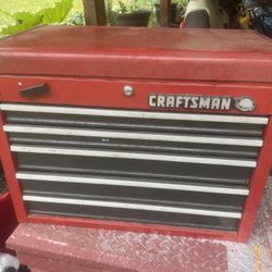 Craftsman Tool Box W/Misc
