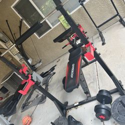 Bowflex and Bench press.