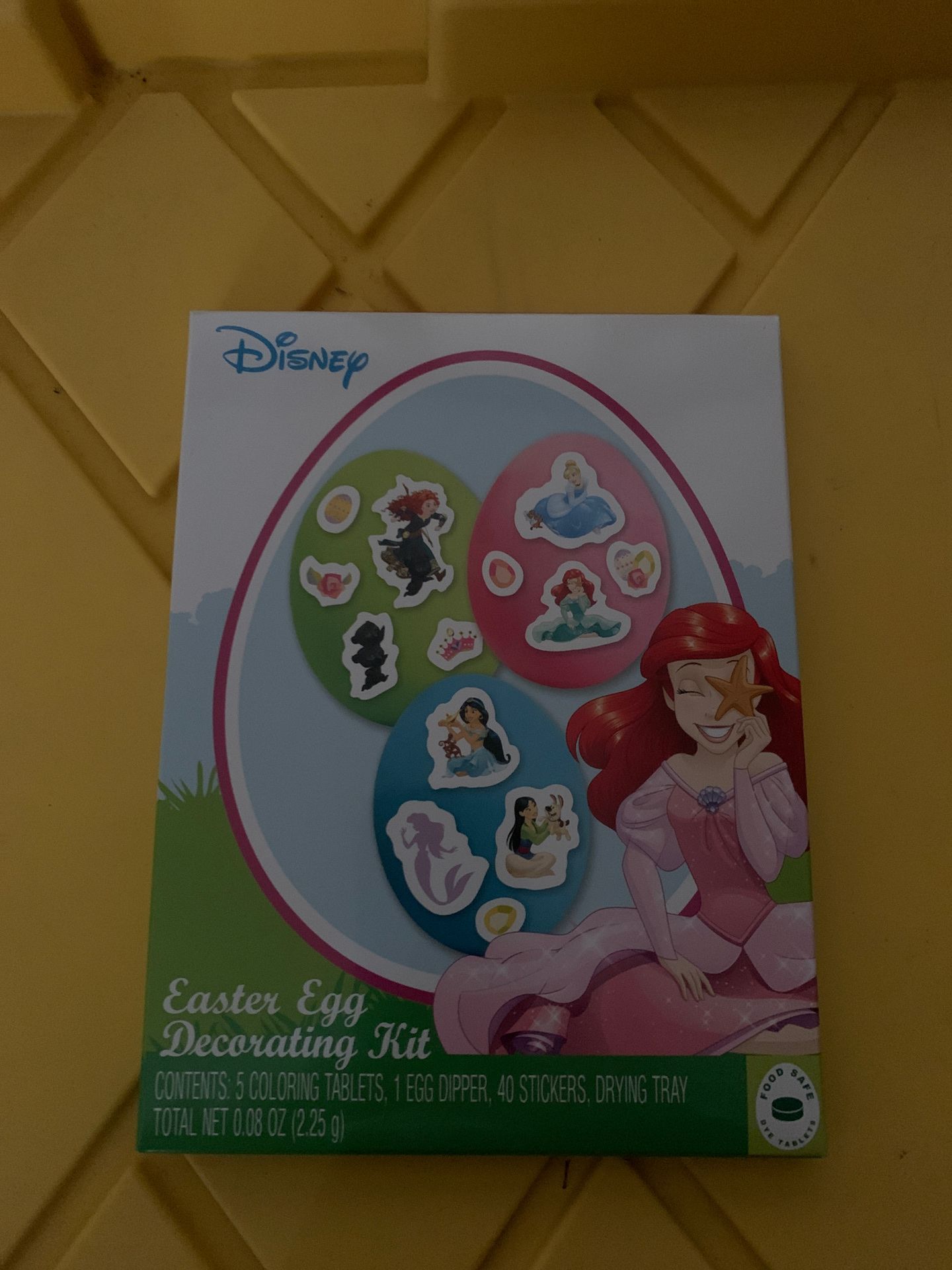 Disney princess Easter egg decorating kit