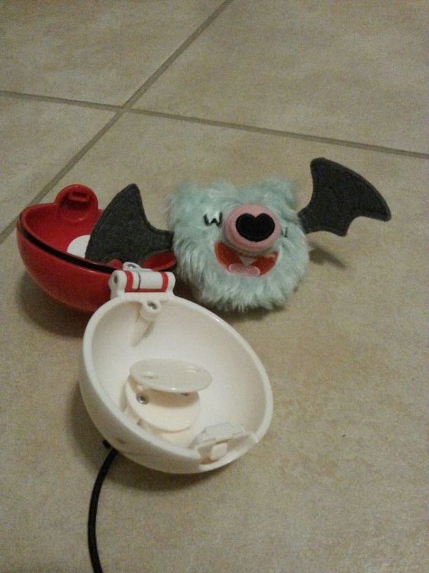 Poke ball with pokemon