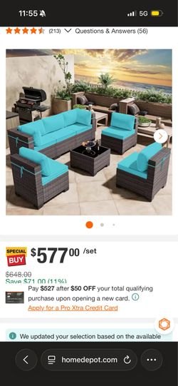 Patio set