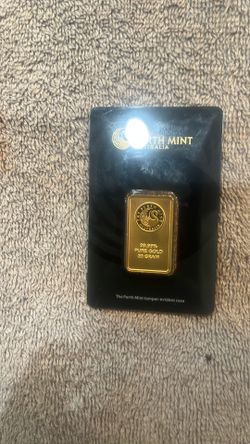 Perth Mint Gold Bar 20 Gram