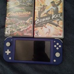 Nintendo Switch With Two Games