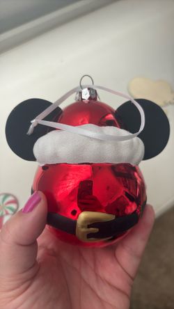 Christmas Holiday Mickey Mouse Ornament 