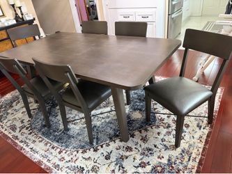 Metro 7 piece dining table