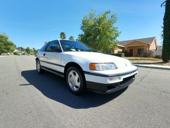 1991 Honda CRX Si Frost White