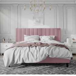 Pink King Bed Frame