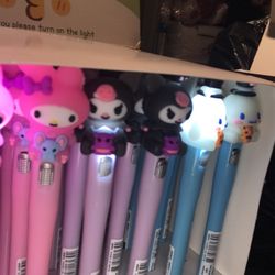 Sanrio Light Up Pens 