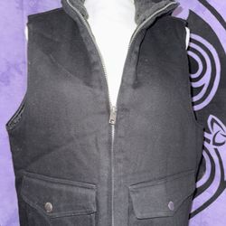 Black Work Vest