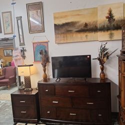 (2)pc Contemporary Modern American Signature Toronto Bedroom Set