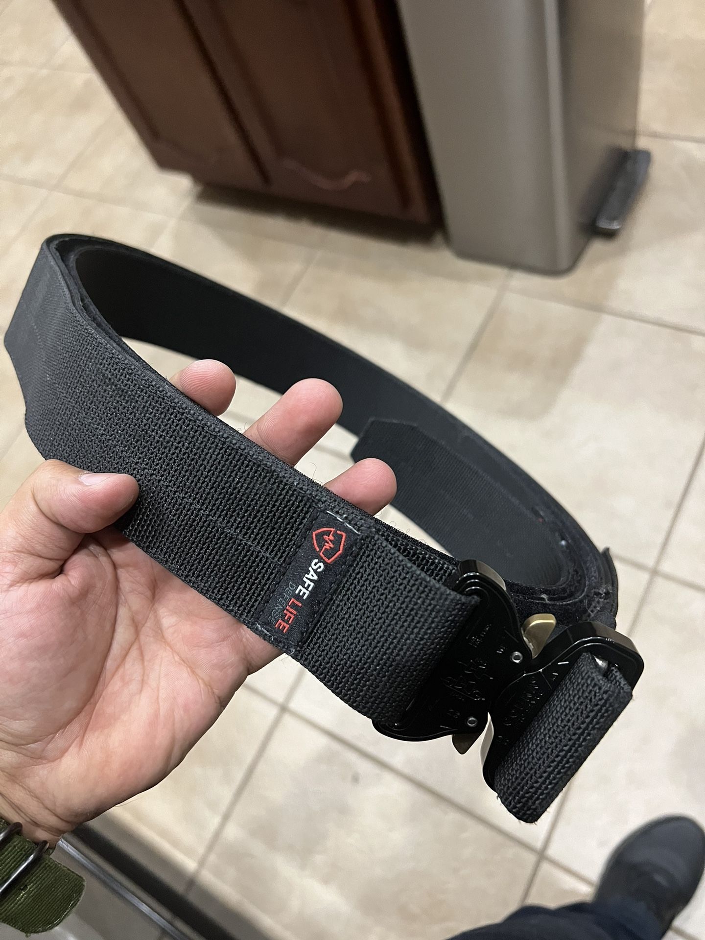 Safe life tactical clearance belt