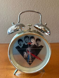 BEATLES ALARM CLOCK with BOX