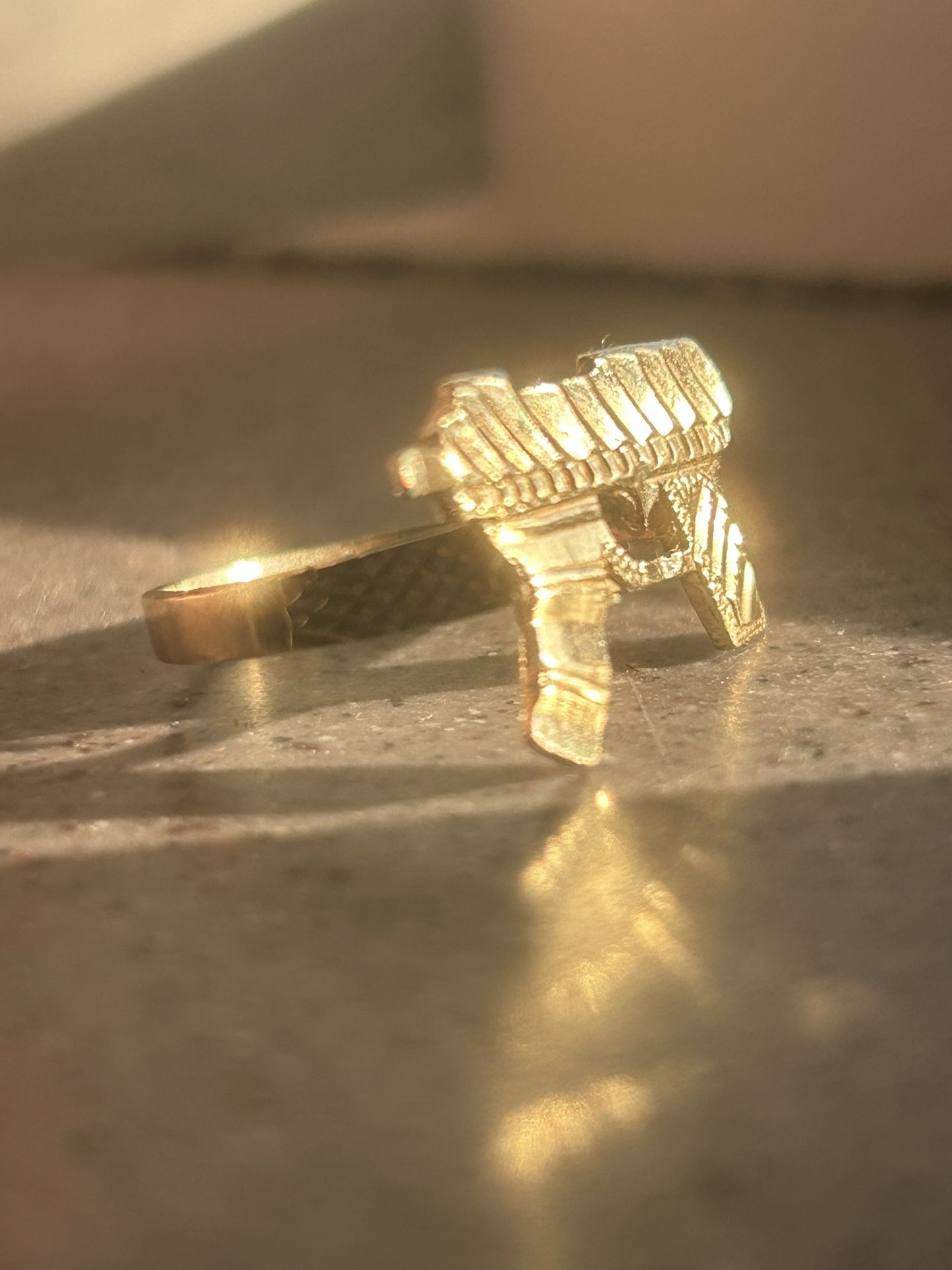 Gold 10k Pinky ring