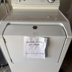 Gas Dryer - Maytag