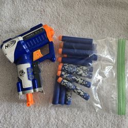 Nerf N-Strike Elite Triad EX-3 Blaster Bundle with 14 Darts