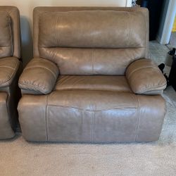 Recliner and Sofa