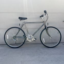 Vintage Schwinn Bike Hybrid Mountain / Road Bicycle Sierra 4130 Chrome Moly 15 Speed