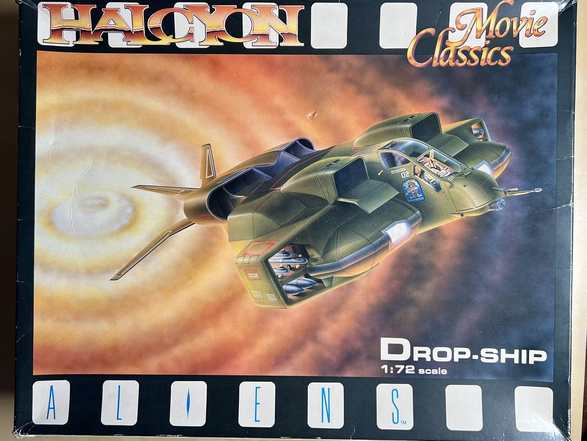 1/72 Scale Halcyon – HAL02 Aliens Drop Ship Model Kit