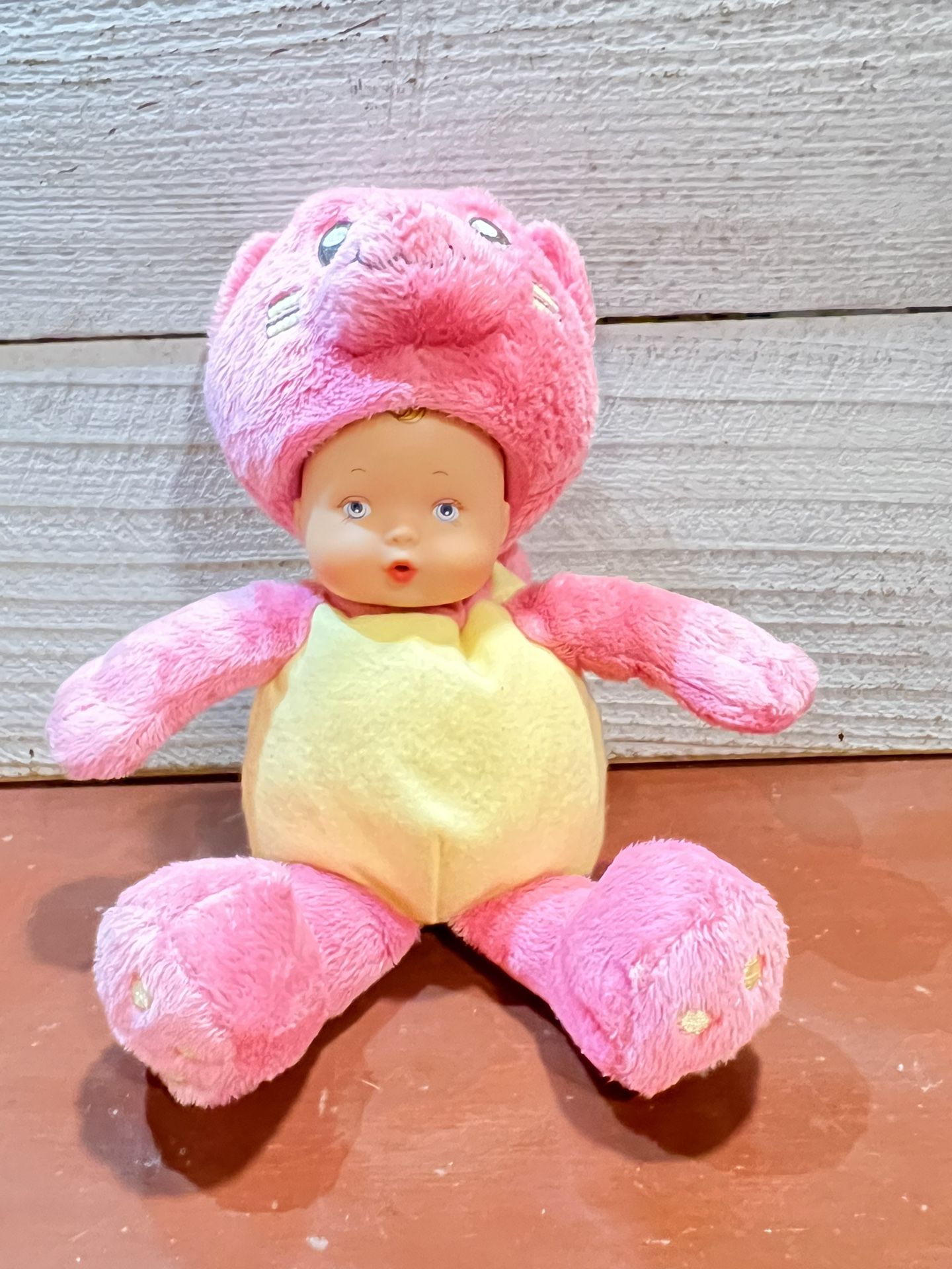 Madame Alexander Pink Bear PeekABoo's Baby Doll Stuffed Toys 9in