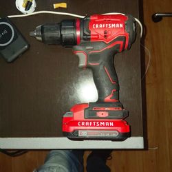 20 V Craftsman  Battery Operated  Drill
