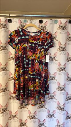 LuLaRoe Floral Print Short Sleeve Dress