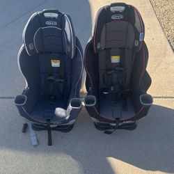Graco Car Seats Extended To Fit Great Condition.