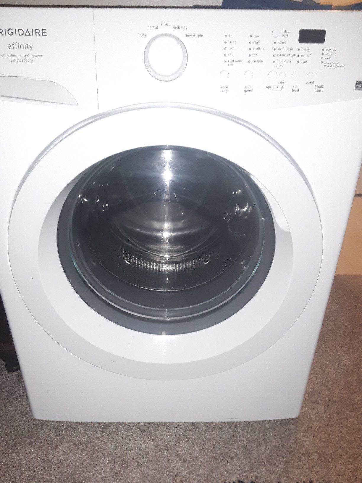 Frigidaire washer and dryer combo