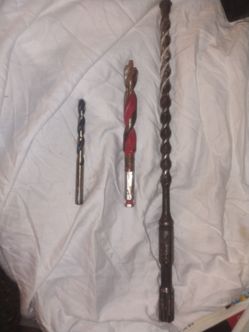 Assorted Drill Bits Set of 3