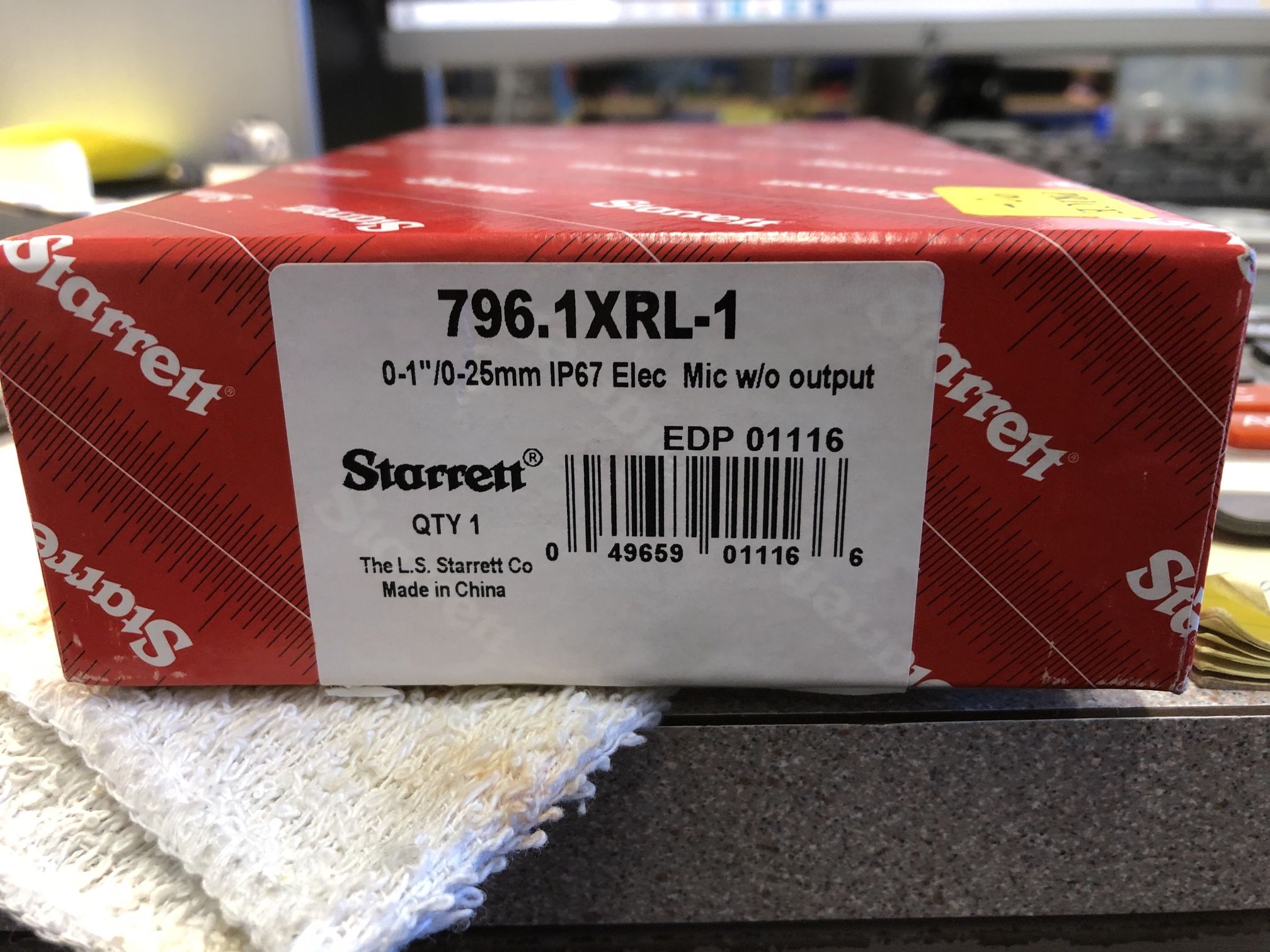 Starrett Micrometer