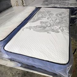 Everything Must Go This Week!!!! 🎉🎉🎉 Brand New  Mattresses With  Box Springs 🛏️🛏️🛏️