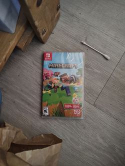 Minecraft for  Nintendo switch brand new never opened