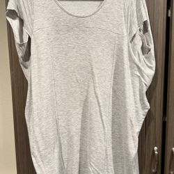 AOK Heather Grey Jersey Dress (M)