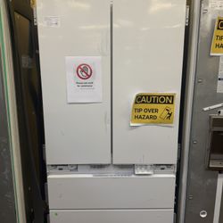 Monogram 36” custom panel ready refrigerator 