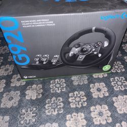 G920 Logitech steering wheel Xbox