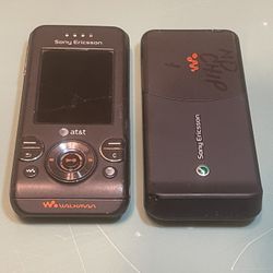 Old Sony Ericsson W580i Cell Phone