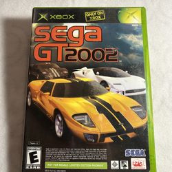 Xbox Jet Set Radio/sega GT 2002 CIB