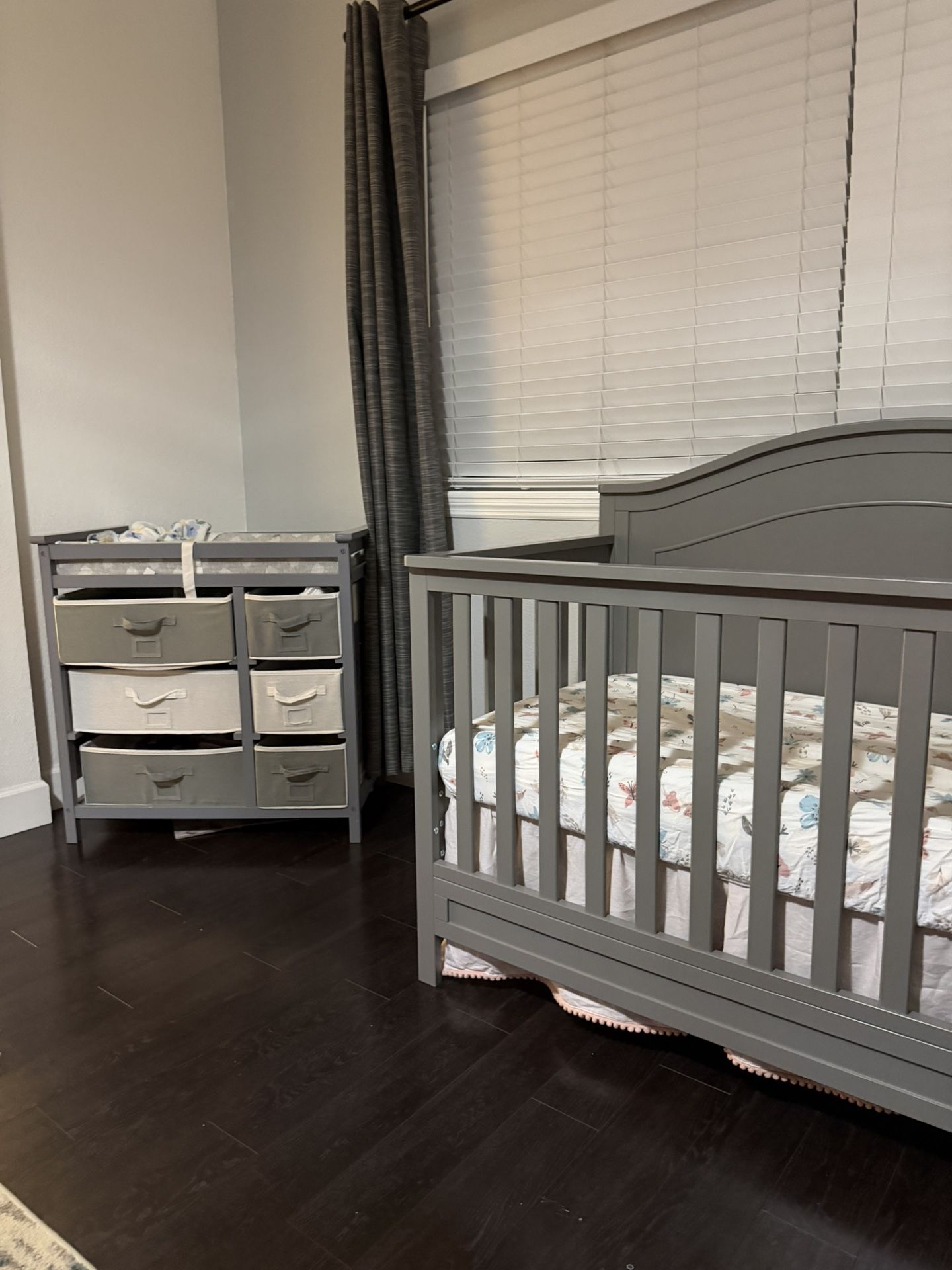 Crib and Changing Table