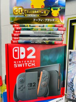 Nintendo Switch 2 - Nerd Bundle - Every Thing Brand New Sealed - $1000 - 1K  Lies of P  Lollipop Chainsaw  Resident Evil Requium  Mario Tennis  Pokopi