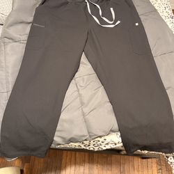 Free Used FIGS Scrub Pants Size 4X 