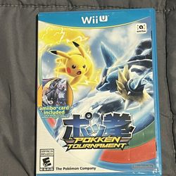 Pokken Tournament Wiiu Disc