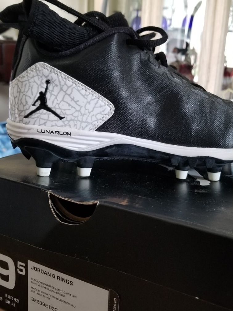 Shoes. Jordans. Cleets Are A 9.5