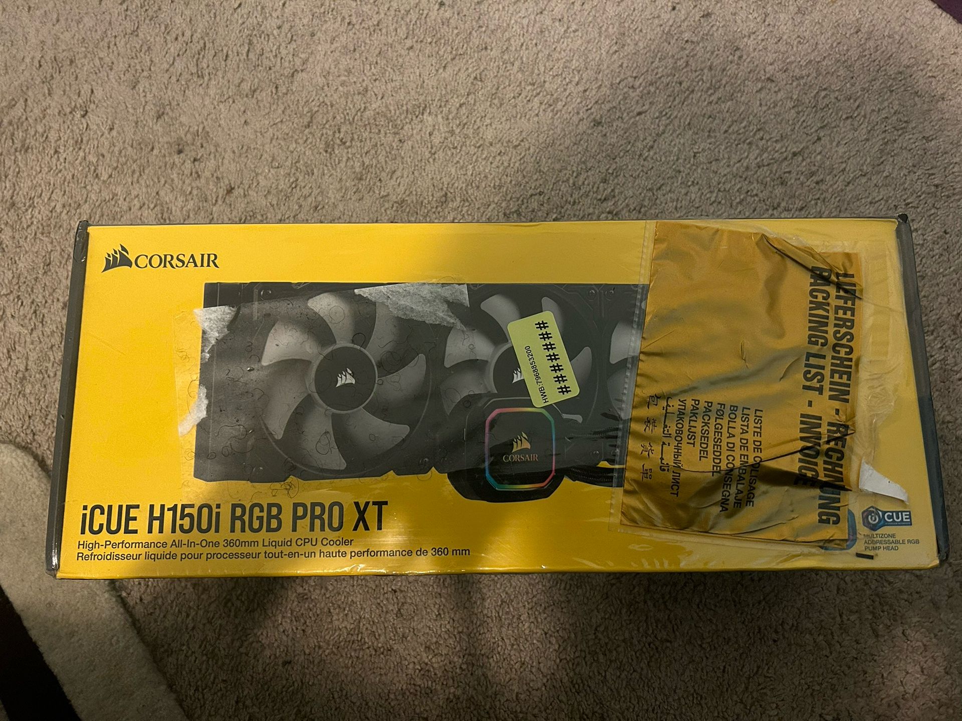 ICUE H150i RGB PRO XT