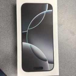 iPhone 16pro box only