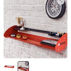 GTS   Metal   Wall   Shelf,   Car   Spoiler Design Bookshelf