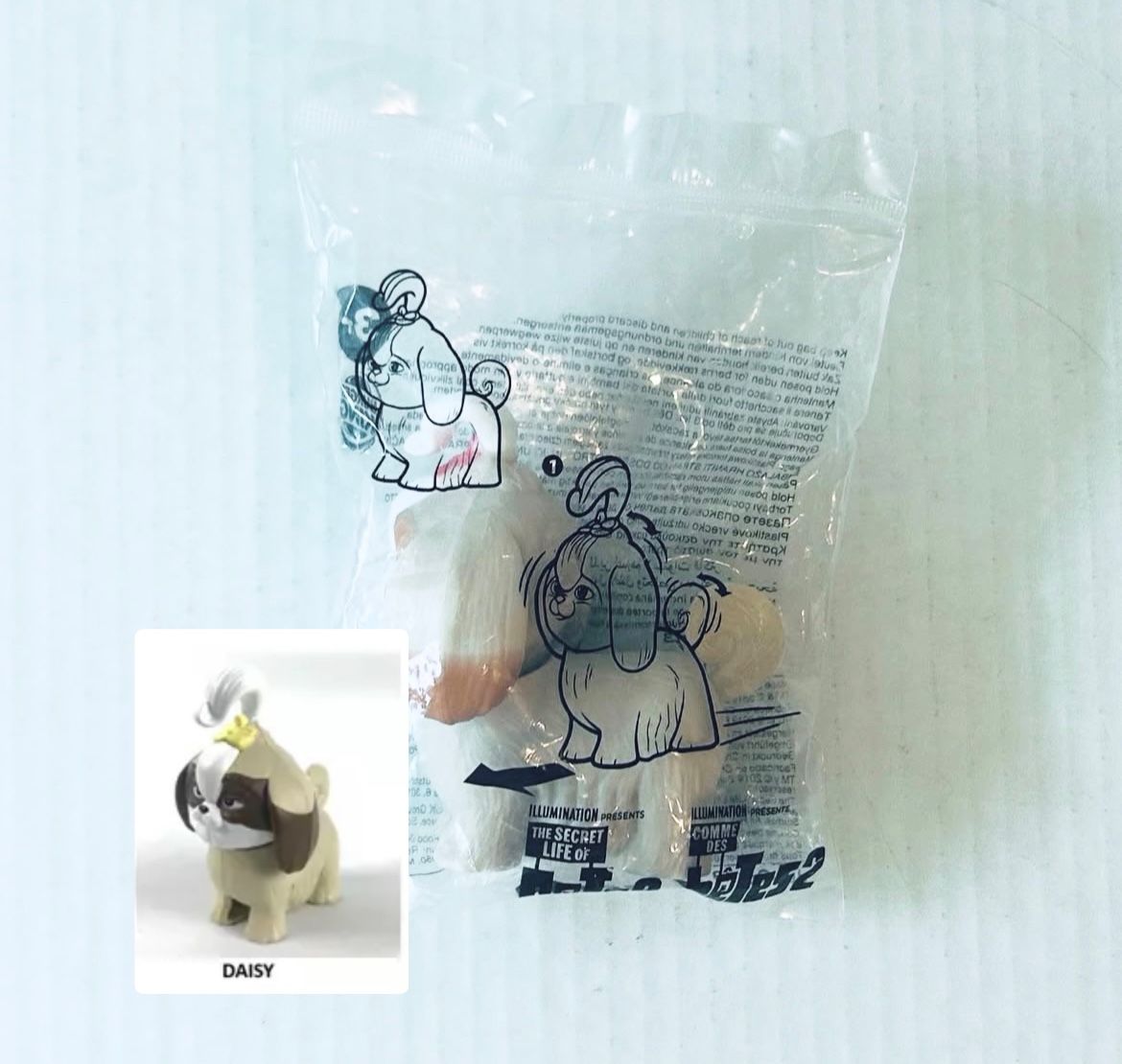 The Secret Life Of Pets 2 2019 Daisy Burger King Toy