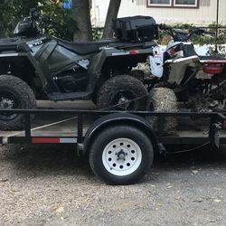 6x10 Utility Tilt Trailer Home Built 